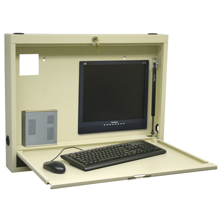 OMNIMED Compact Informatics Wall Mount, Beige 291512